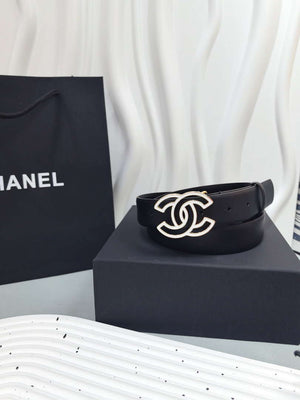 Chanel classic double C belt 3.0Cm leather AA0952 - '--Please Select-- - View 5