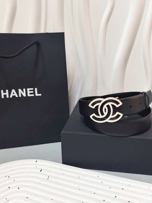 Chanel classic double C belt 3.0Cm leather AA0952 - '--Please Select-- - View 7