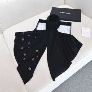 Chanel Classic Scarf Designer Scarf C88727 - Default Title - View 6