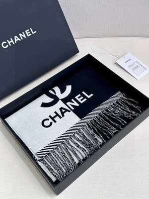 Chanel Classic Scarf Designer Scarf C88732 - Default Title - View 3