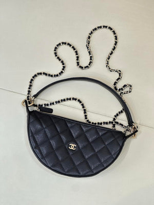 Chanel Clutch with chain Lambskin & Gold-Tone Metal AP5094 Black - Default Title - View 2