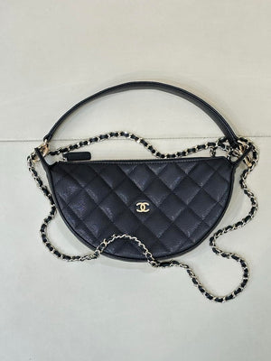 Chanel Clutch with chain Lambskin & Gold-Tone Metal AP5094 Black - Default Title - View 3