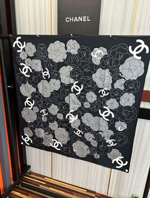 Chanel Double-sided Scarf Designer Scarf C88720 - Default Title - View 7