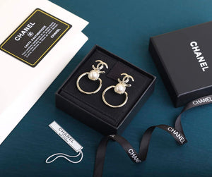 Chanel Earring Designer Jewelry CC32114 - Default Title - View 1