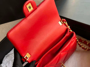 Chanel flap bag Lambskin AS3498 Red - Default Title - View 7