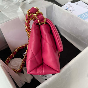 Chanel flap bag Lambskin AS3498 Rose Red - Default Title - View 5