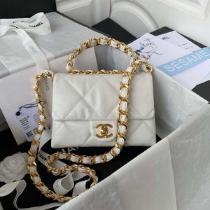 Chanel flap bag Lambskin AS3498 White - Default Title - View 1
