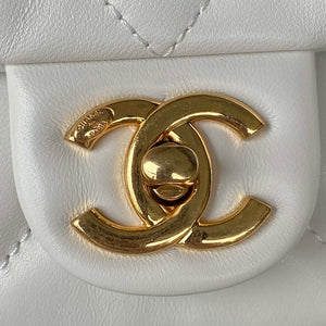 Chanel flap bag Lambskin AS3498 White - Default Title - View 3