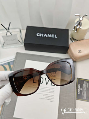 Chanel Fshion Classic Sunglasses C83202 - 1. Black - View 7