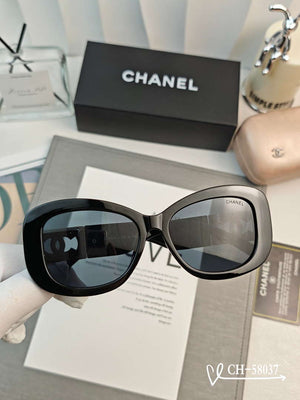 Chanel Fshion Classic Sunglasses C83203 - 1. Black - View 6