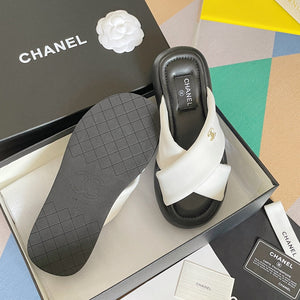 Chanel G38864 Mules Fabric Sandals Women C91151 - 35 - View 9