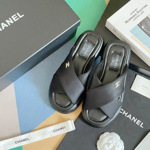 Chanel G38864 Mules Fabric Sandals Women C91150 - 35 - View 5