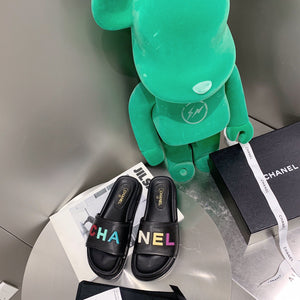 Chanel G38933 Mules Lambskin Sandals Women C91163 - 35 - View 1