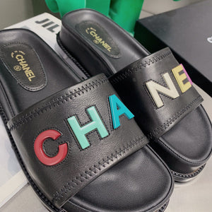 Chanel G38933 Mules Lambskin Sandals Women C91163 - 35 - View 7