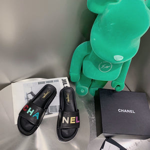 Chanel G38933 Mules Lambskin Sandals Women C91163 - 35 - View 8