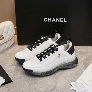 Chanel G39066 Men Women's Classic double C LOGO Trainer Sneaker C91341 - Fmale-Euro 35=US 4 - View 2