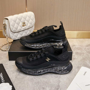 Chanel G39066 Men Women's Classic double C LOGO Trainer Sneaker C91342 - Fmale-Euro 35=US 4 - View 4