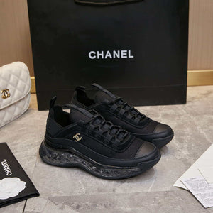 Chanel G39066 Men Women's Classic double C LOGO Trainer Sneaker C91342 - Fmale-Euro 35=US 4 - View 10
