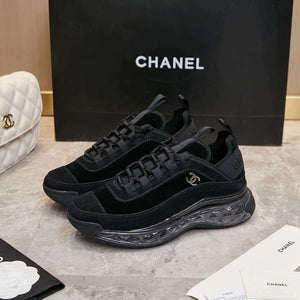 Chanel G39066 Men Women's Classic double C LOGO Trainer Sneaker C91343 - Fmale-Euro 35=US 4 - View 2