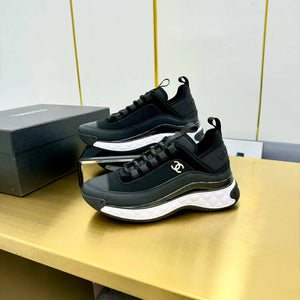 Chanel G39066 Men Women's Classic double C LOGO Trainer Sneaker C91346 - Fmale-Euro 35=US 4 - View 7