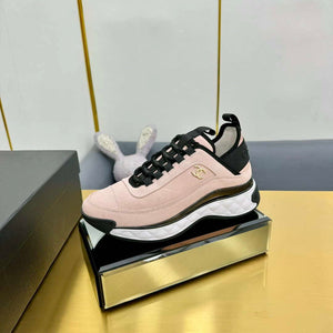 Chanel G39066 Men Women's Classic double C LOGO Trainer Sneaker C91348 - Fmale-Euro 35=US 4 - View 4