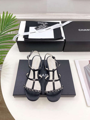 Chanel G39645 Women's Sandals C91320 - 35 - View 2