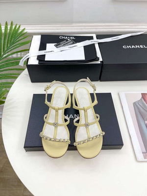 Chanel G39645 Women's Sandals C91321 - 35 - View 2