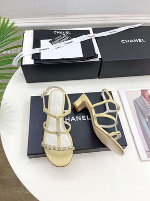 Chanel G39645 Women's Sandals C91321 - 35 - View 5