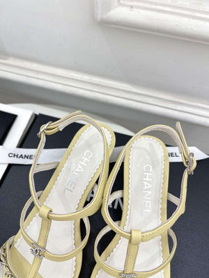 Chanel G39645 Women's Sandals C91321 - 35 - View 8