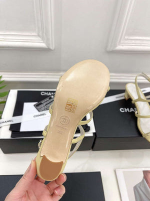 Chanel G39645 Women's Sandals C91321 - 35 - View 9