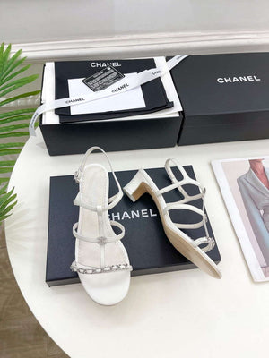 Chanel G39645 Women's Sandals C91322 - 35 - View 5