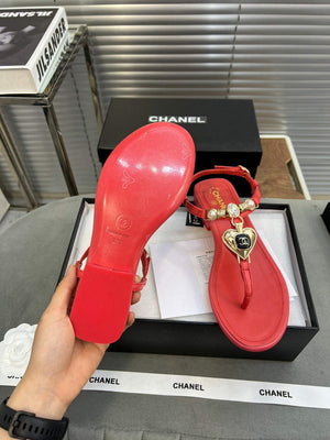 Chanel G39674 Women's Sandals Shoes Lambskin C90265 - 35 - View 9