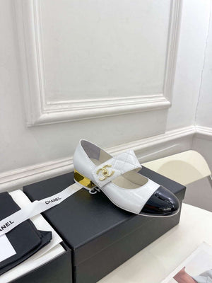 Chanel G39732 Women's Mary Janes Shoes C91329 - 35 - View 3