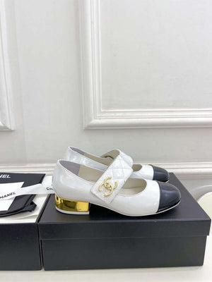Chanel G39732 Women's Mary Janes Shoes C91329 - 35 - View 5