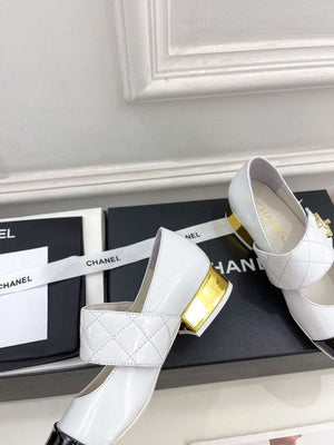 Chanel G39732 Women's Mary Janes Shoes C91329 - 35 - View 6
