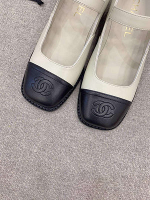 Chanel G39732 Women's Mary Janes Shoes C91330 - 35 - View 5