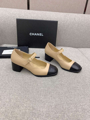 Chanel G39732 Women's Mary Janes Shoes C91331 - 35 - View 1