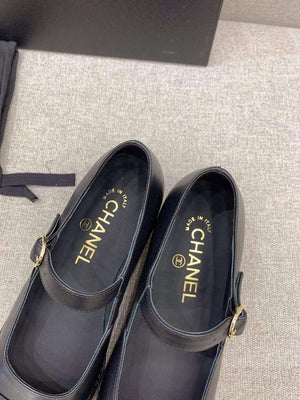 Chanel G39732 Women's Mary Janes Shoes C91332 - 35 - View 6