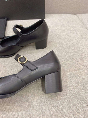 Chanel G39732 Women's Mary Janes Shoes C91332 - 35 - View 7