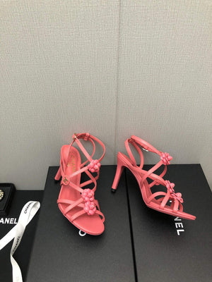 Chanel G40128 Women's Sandals Shoes Lambskin C90216 - 35 - View 2