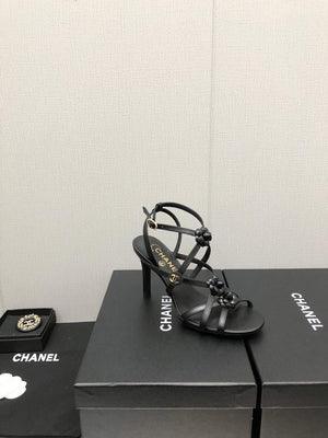 Chanel G40128 Women's Sandals Shoes Lambskin C90217 - 35 - View 2