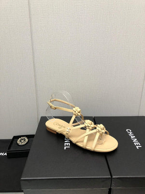 Chanel G40128 Women's Sandals Shoes Lambskin C90224 - 35 - View 5