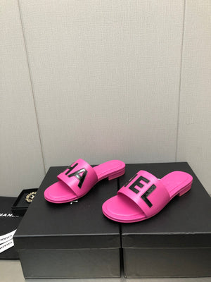 Chanel G40129 Women's Slippers Shoes Lambskin C90229 - 35 - View 5
