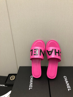 Chanel G40129 Women's Slippers Shoes Lambskin C90229 - 35 - View 8