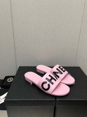 Chanel G40129 Women's Slippers Shoes Lambskin C90231 - 35 - View 3