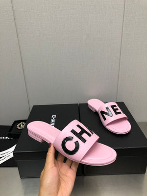 Chanel G40129 Women's Slippers Shoes Lambskin C90231 - 35 - View 7