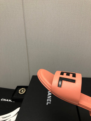 Chanel G40129 Women's Slippers Shoes Lambskin C90233 - 35 - View 6