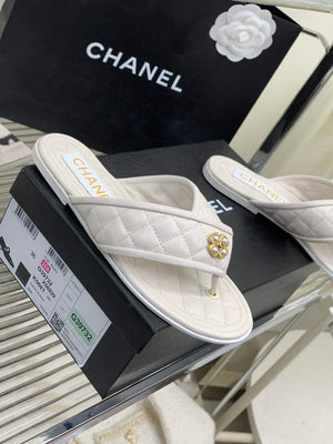 Chanel G40132 Women's Slippers Shoes Calfskin C90204 - 35 - View 5