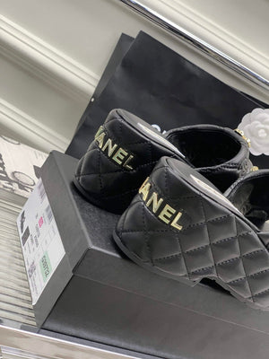 Chanel G40132 Women's Slippers Shoes Lambskin C90207 - 35 - View 5