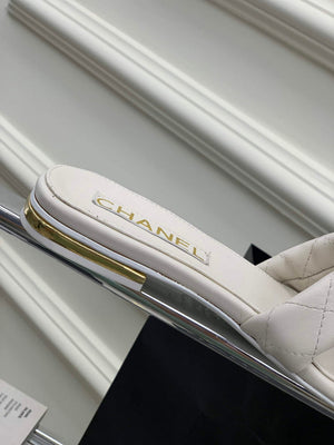 Chanel G40132 Women's Slippers Shoes Lambskin C90200 - 35 - View 8